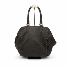Liebeskind Berlin Hand&Schultertasche Leder Dunkelgrau Vintage Retro