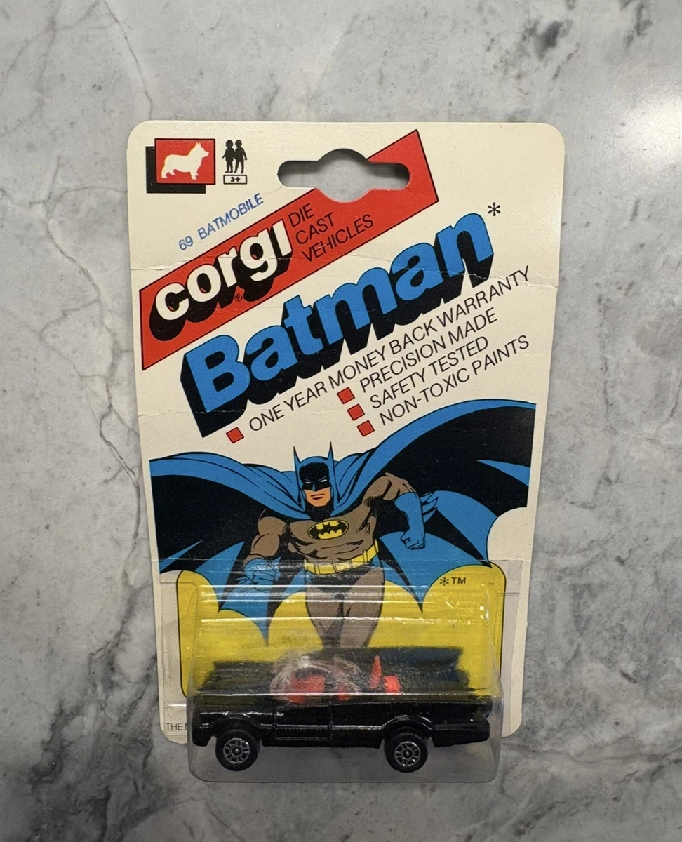 Corgi Batman 1976 Year of Manufacture Vintage Manufacture Diecast