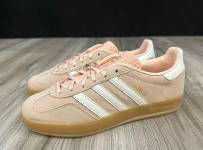 adidas Gazelle Indoor W IH5484 Sandy Pink White Retro Gum Sole