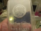 10 OUNCE SILVER BAR  .999+ FINE SILVER    MINTED IN THE USA