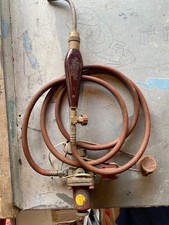 Vintage TurboTorch Acetylene Torch kit w/ Prest-O-Lite Gauge MC TANK REGULATOR