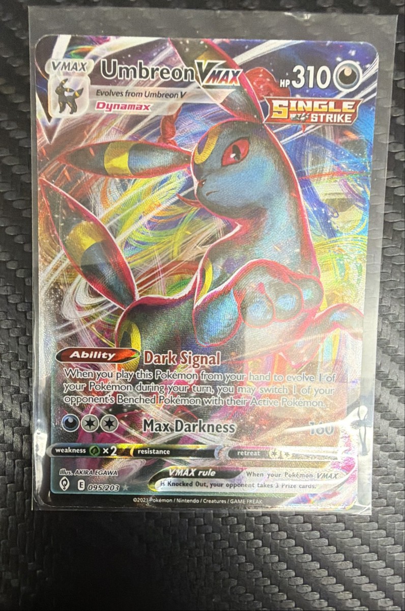 Umbreon VMAX 095/203 SWSH07: Evolving Skies Holo