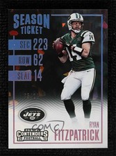 2016 Panini Contenders Season Cracked Ice Ticket 5/24 Ryan Fitzpatrick #61 0d44