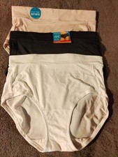 Lot Of 3 Vanity Fair Nylon Brief W/tag "Comfort 360" size 7