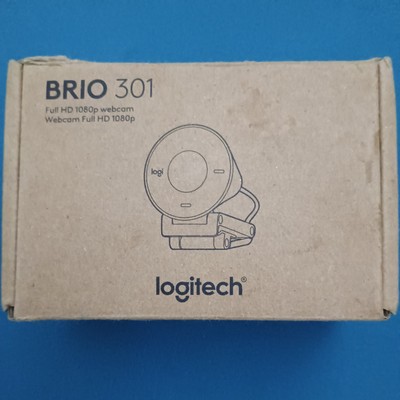 Logitech Brio 301 Full HD 1080p Webcam USB-C with Microphone for PC Laptop Skype