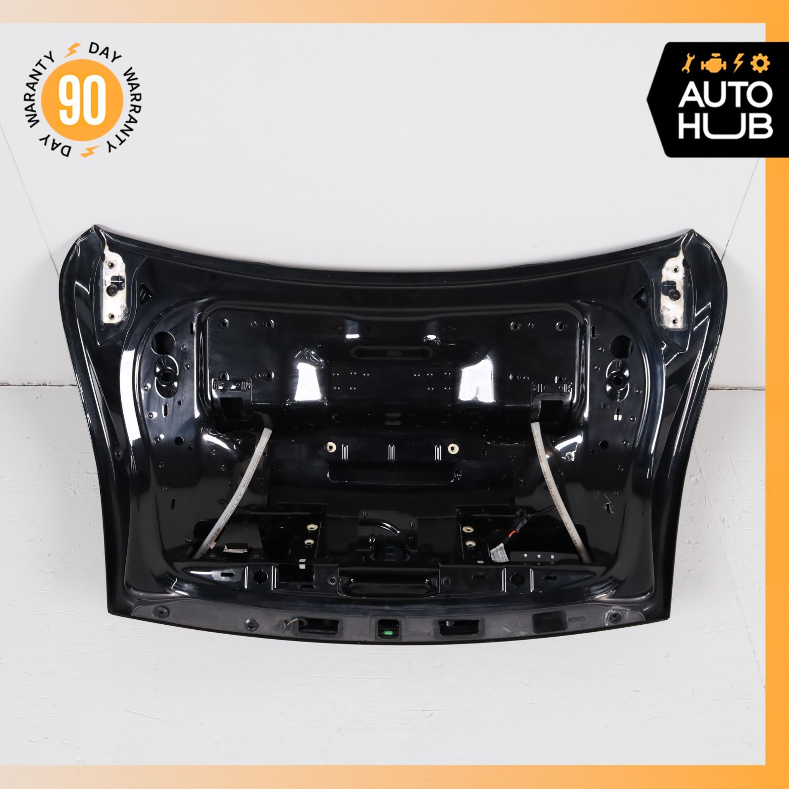 15-17 Bentley Continental GT Coupe Trunk Lid Panel Assembly Black 3W8827025K OEM