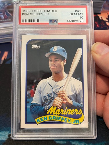 1989 Topps Traded Ken Griffey Jr. PSA 10