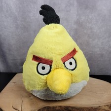 Angry Birds Plush Yellow Bird Chuck Toy Stuffed Animal 9" Commonwealth 2010