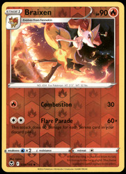 Braixen 026/195 Silver Tempest Reverse Holo Uncommon
