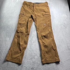 Eddie Bauer First Ascent Guide Pro Hiking Pants Mens 33x30 Tan Brown Cargo