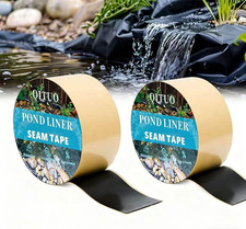 Pond Liner Seam Tape, 3" X 30' Double Sided Butyl Pond Liner Tape, Waterproof Se