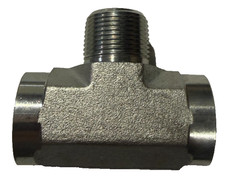 Parker Hannifin 5604-12-12-12-FG 3-Way Hydraulic Tee