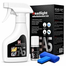 Car Headlight Restoration Kit   Headlight Cleaner  Restorer Kit with Restoratio