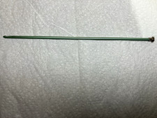 Unbranded Aluminum Size 6, Afghan Hook, 10", Green, Pre-Owned