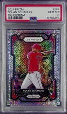 2024 Panini Prizm Mojo Prizm 20/25 Nolan Schanuel #262 PSA 10 GEM MT 8d2