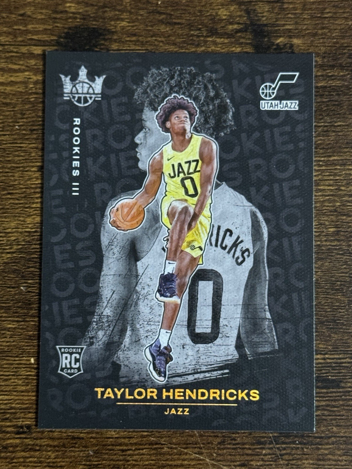 2023-24 Court Kings Basketball Taylor Hendricks RC #140 Rookies Level III