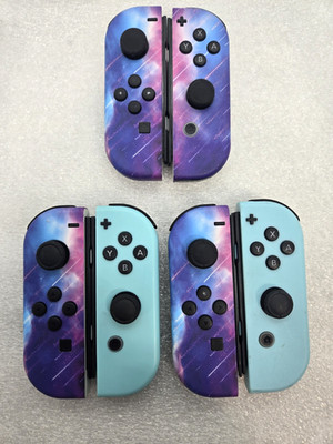 [LOT OF 3 PAIR] Joy-Con Controllers for Nintendo Switch FAST FREE SHIPPING a