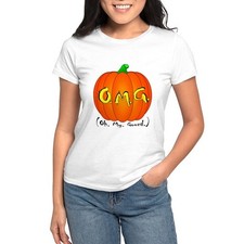 CafePress Oh. My. Gourd. Women's T Shirt Women's T-Shirt 412142616