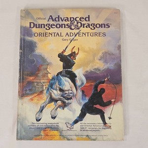 Vintage 1985 Oriental Adventures Advanced Dungeons & Dragons TSR Gary Gygax AD&D