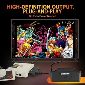 Bitfunx RGB to 1080P HDMI Video Adapter for PC Engine PCE Core Grafx Console