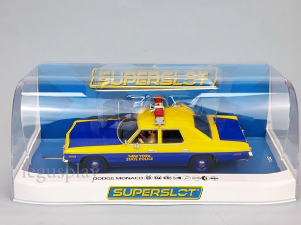 Slot Car Scalextric Superslot H4636 Dodge Monaco – New York State Police Edition-image