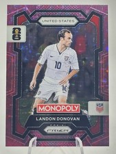 2026 Prizm Monopoly FIFA World Cup Landon Donovan #48 Sparkle Pink Prizm SSP USA