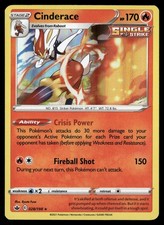 Cinderace 028/198 Holo Rare Chilling Reign Pokemon NM/M