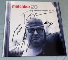 Matchbox Twenty Signed Vinyl Album x4 Rob Thomas, Paul, Brian, Kyle With Proof