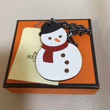 Snowman Snowman Charm Keychain