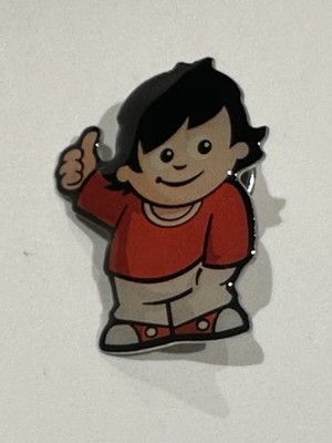 Radio TV Media Pin ZDF Mainzelmännchen  '' Das sportliche Fritzchen ''  