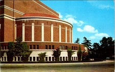 1958, Hall of Music, Purdue University, LAFAYETTE, Indiana Postcard
