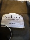 Velvet By Graham & Spencer Ladies Army Jacket W/Patches Size XS Rock And Roll — photo 1