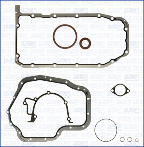 Ajusa Dichtungssatz KurbelgehäUse 54098200 FüR Opel Chevrolet Vectra Caravan J96-image