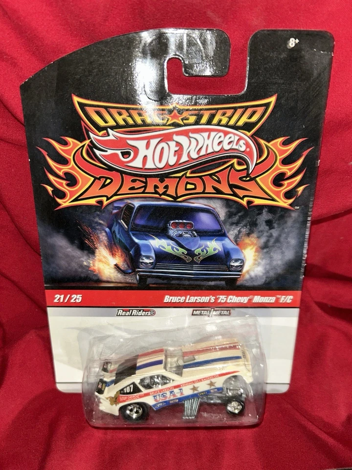 Juego de 5 Hot Wheels Drag Strip Demons serie 2009 Foto 3 de 4