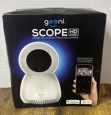 NEW & SEALED - Geeni Scope 1080p HD Smart Auto-Tracking Indoor Security Camera