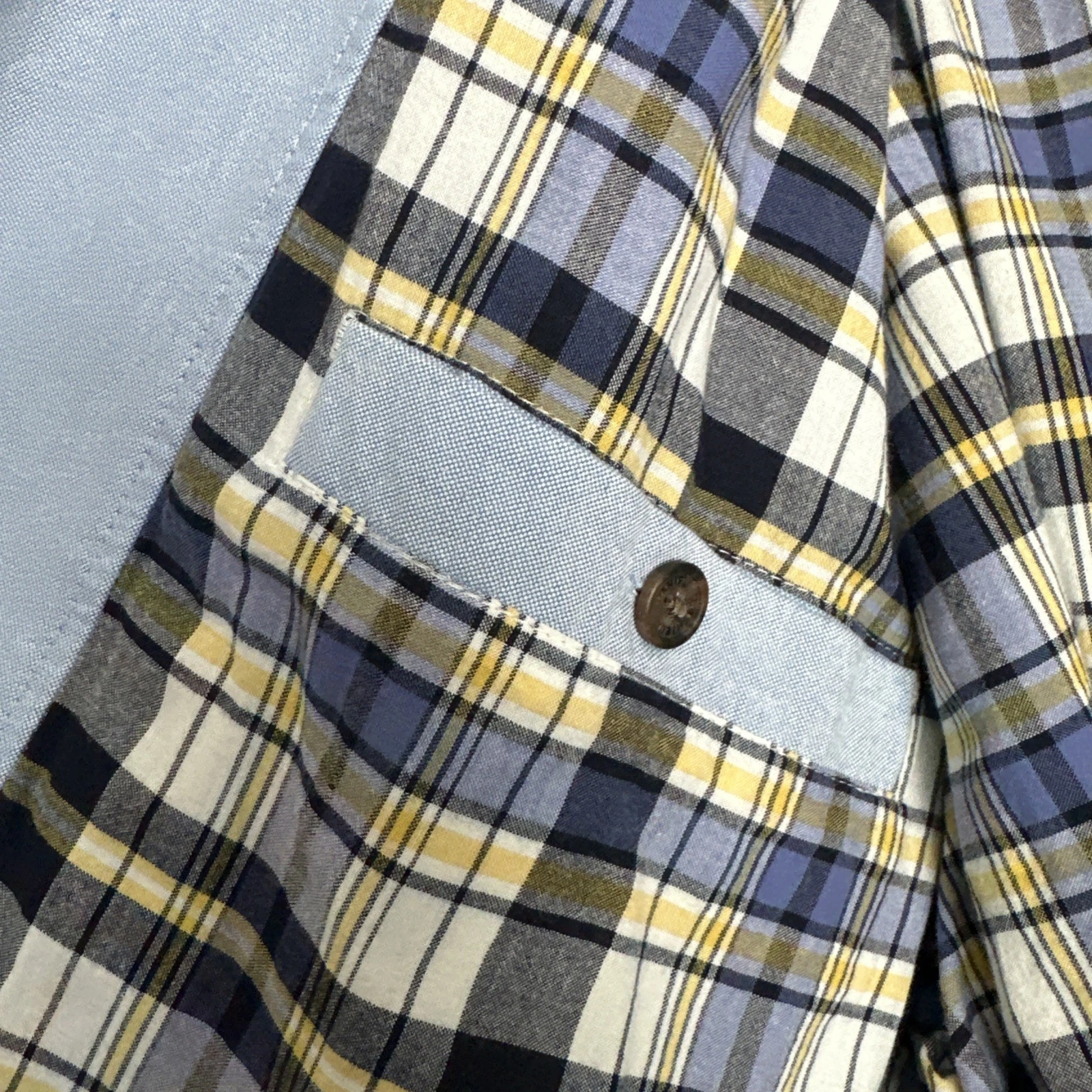 Daniel Cremieux Collection Mens Oxford Casual Jacket Zip-up Blue XXL #0425 image 7