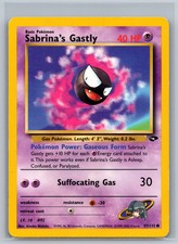 Sabrina's Gastly 97/132 Gym Challenge Common MP Pokemon TCG on eBay
