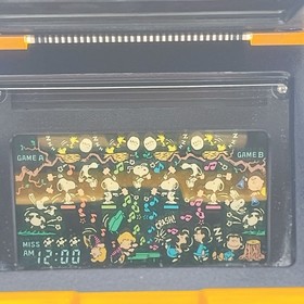 Game & Watch Nintendo Snoopy Panorama Screen 1983 SM-91 w/Box Tested and Working