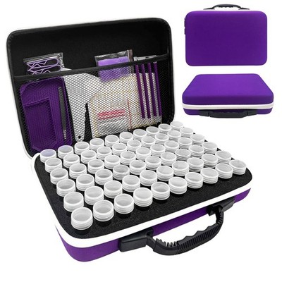 LIRUNQIU Diamond Painting Storage Containers, 60 Slots Diamond Painting Acces...