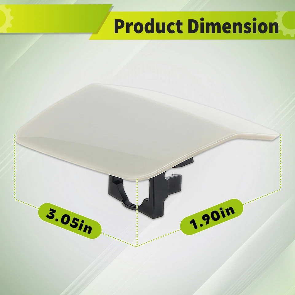 Cubierta de arandela de faros L/R para BMW 3 E92 E93 LCI 325i 328i 335i 2011/2012/2013 Foto 2 de 4