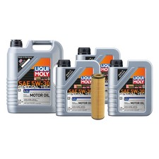 8L Liqui Moly Special Tec LL 5W30 Hengst Engine Oil Change Kit for W203 C230 1.8