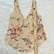 Vintage Victorias Secret Gold Label 3 Piece Set Sz S Floral Satin Lingerie