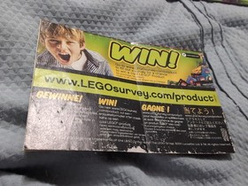 Lego Ninjago Instruction Manual Booklets No Brick  Lot Of 6, 70501,3,4-9455,2516