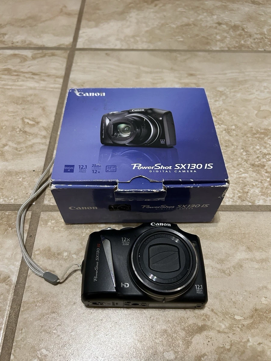 Canon PowerShot SX130 IS パワーショット レトロ カメラ Amazon.com : Canon PowerShot SX130IS 12.1 MP Digital Camera with