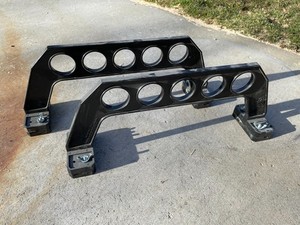 Cobra 5 Item 18 In. Black Garage Door Storage Rack