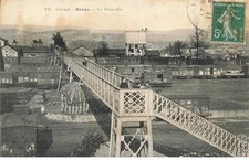 19 BRIVE #MK42473 Die Brücke Schloss Wasser Und Bahnhof
