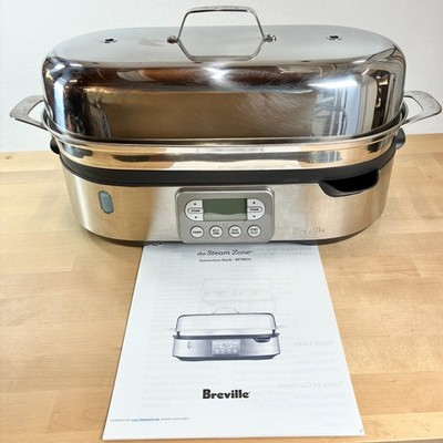 Breville BFS800 BSS The Steam Zone Double Food Steamer Stainless Steel