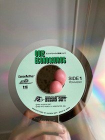 Laserdisc Quiz Econosaurus  LaserActive Mega-LD