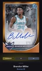 DIGITAL Topps NBA Collect  - Bowman ‘26 - Legendary /25 - Brandon Miller - Auto