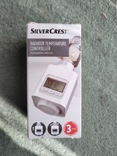 NEW BNIB Silvercrest Radiator temperature controller Digital TRV